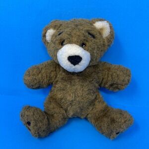 Build A Bear Hasbro Stuffed Bear Plush 7 inch Brown Vintage 2004 #1 PAL Toy
